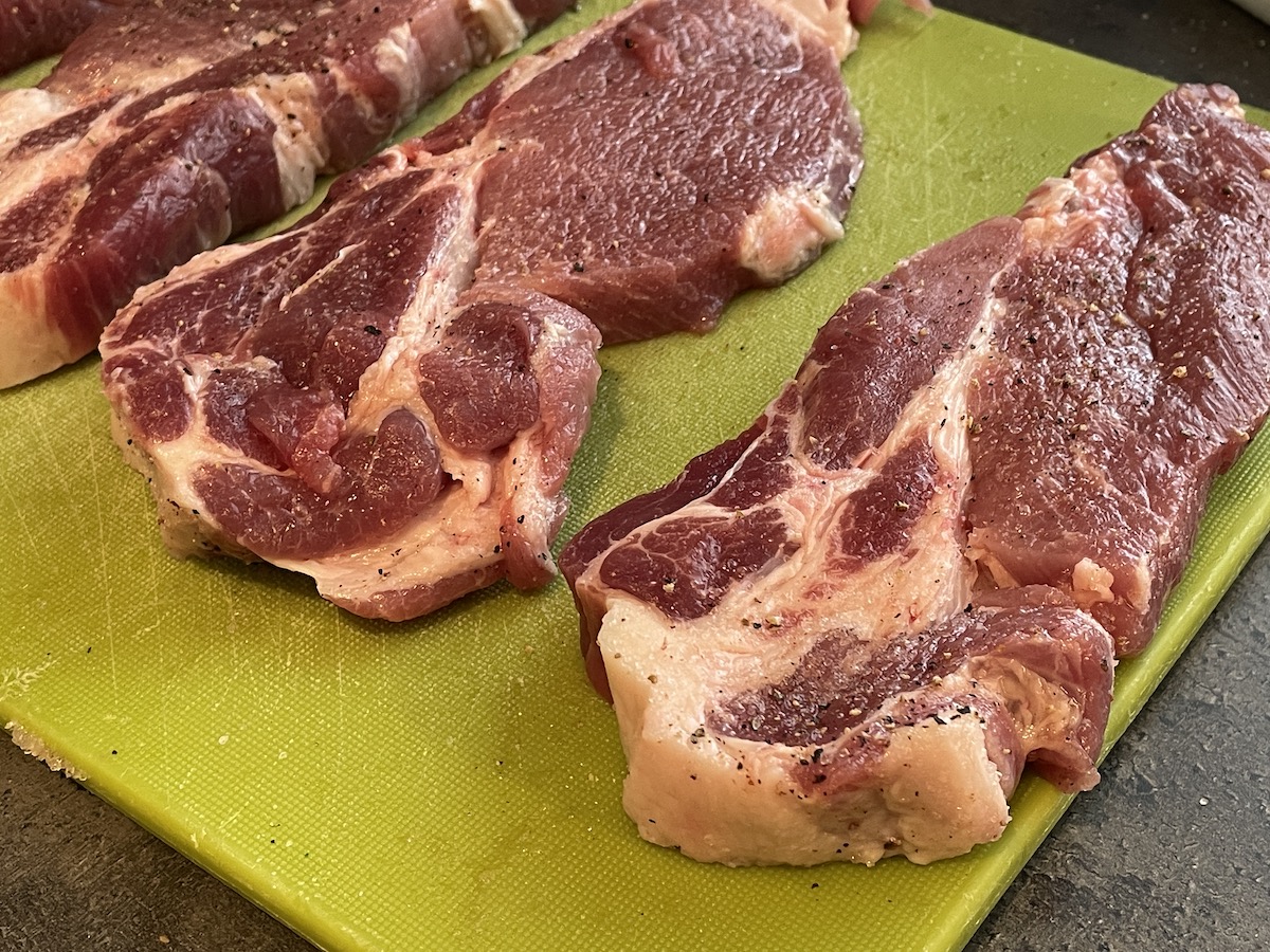 Recept Steak z krkovice v horkovzdušné fritéze Horkovzdušné recepty