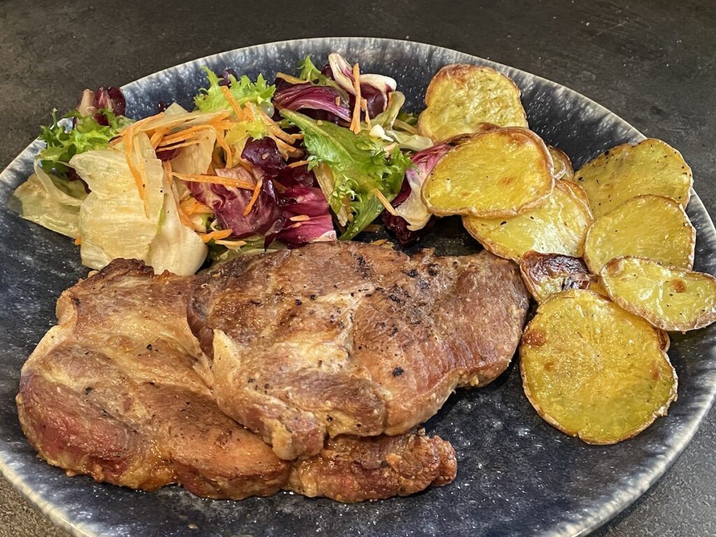 Recept Steak z krkovice v horkovzdušné fritéze Horkovzdušné recepty