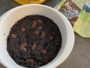 Jak využít čokoládové pecičky? Třeba na Recept na Brownies v horkovzdušné fritéze