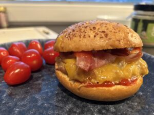 Recept na krůtí burgery v horkovzdušné fritéze