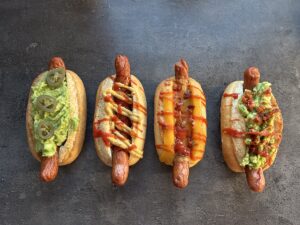 Jednoduchý a rychlý recept v horkovzdušné fritéze. Americké hot dogy jsou za pár minut hotové!
