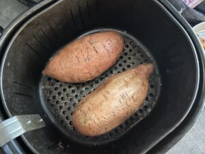Recept na Pečené batáty v horkovzdušné fritéze Air Fryer