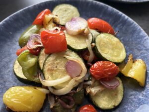 Recept: Pečená zelenina v horkovzdušné fritéze