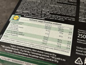Kolik mají mozzarellové tyčinky kalorií?