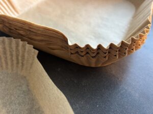 papírová forma do horkovzdušné fritézy