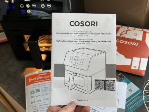 Cosori P653 PREMIUM II Plus Chef Edition 6,2l manuál návod na použití