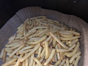 Papírová forma do horkovzdušné fritézy