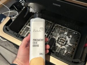 Recenze: šetrné prostředky pro mytí a údržbu horkovzdušné fritézy z Econea.cz