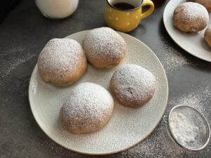 Recept na Domácí koblihy v horkovzdušné fritéze