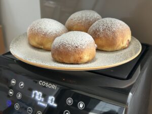 Recept na Domácí koblihy v horkovzdušné fritéze