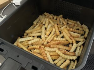 hranolky v horkovzdušné fritéze