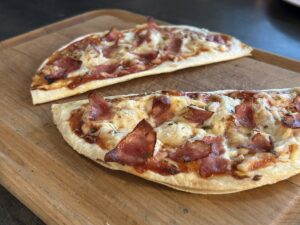 Recept na Quesadilla pizzu v horkovzdušné fritéze