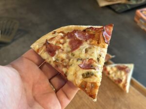 Recept na domácí pizzu - rychlý oběd večeře v horkovzdušné fritéze