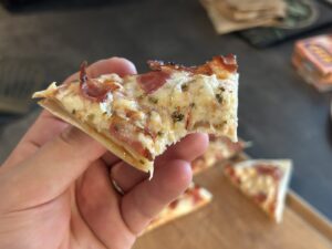 Recept na Quesadilla pizzu v horkovzdušné fritéze