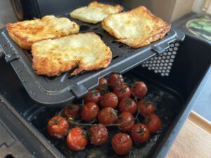 sýr halloumi v horkovzdušné fritéze