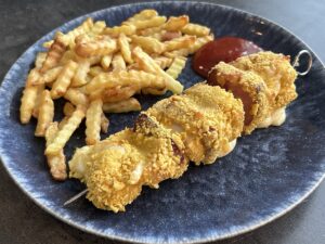 Špízy v horkovzdušné fritéze