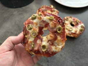 Recept na Pizza bagel v horkovzdušné fritéze (4 varianty)