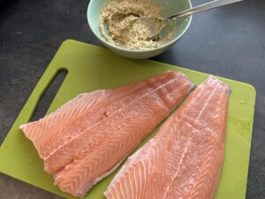 Losos se zeleninou v horkovzdušné fritéze - jak udělat lososa, na jakou teplotu a kolik stupňů?