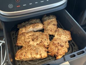 recept na rybu v horkovzdušné fritéze