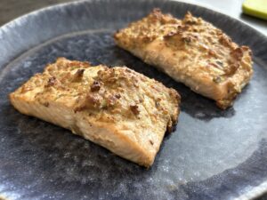 losos v horkovzdušné fritéze recept