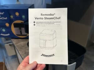 Manuál Remoska® Vento SteamChef 6,3 l