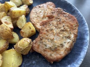Recept: vepřová pečeně v horkovzdušné fritéze