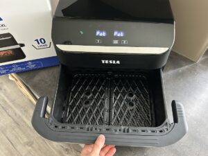 Recenze TESLA AirCook FlexiZone Q570 XXL duální horkovzdušná fritéza a naše zkušenost