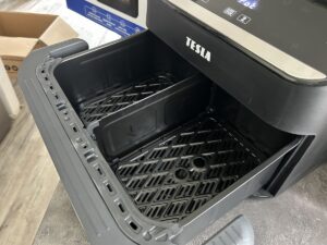 Recenze TESLA AirCook FlexiZone Q570 XXL duální horkovzdušná fritéza a naše zkušenost