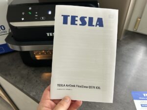 Manuál k TESLA AirCook FlexiZone Q570 XXL