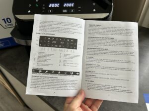 Návod k TESLA AirCook FlexiZone Q570 XXL v elektronické i tištěné podobě