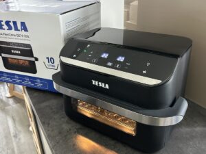 Recenze TESLA AirCook FlexiZone Q570 XXL duální horkovzdušná fritéza a naše zkušenost