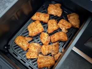 losos v horkovzdušné fritéze recept