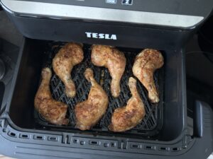 Recenze TESLA AirCook FlexiZone Q570 XXL duální horkovzdušná fritéza a naše zkušenost