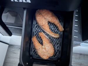 Recept na Lososové podkovy v horkovzdušné fritéze