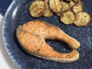 Recept na Lososové podkovy v horkovzdušné fritéze