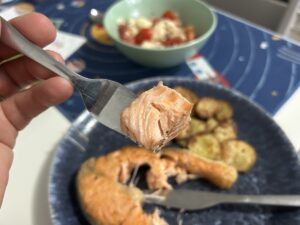 recept na rybu v horkovzdušné fritéze