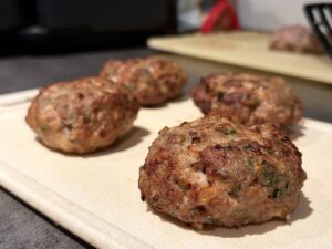Recept na karbanátky v horkovzdušné fritéze