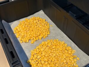 Recept na Kukuřičnou pizzu v horkovzdušné fritéze