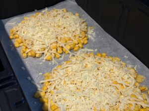 rychlá pizza s kukuřičným základem