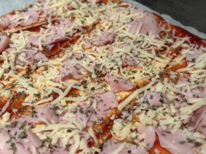 co dát na domácí pizzu nebo pizza croissanty? - Recept na Pizza croissanty v horkovzdušné fritéze