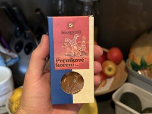 Perníkové koření Sonnentor - Koření a bylinky při vaření v horkovzdušné fritéze