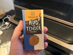 Sonnentor Kořenící směs Rub Me Tender BIO na maso - Koření a bylinky při vaření v horkovzdušné fritéze