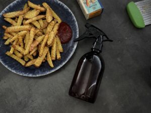 Rozprašovač na olej do horkovzdušné fritézy: Proč ho používat a jaký vybrat?