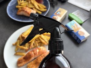 Kdy používat rozprašovač na olej do horkovzdušné fritézy?