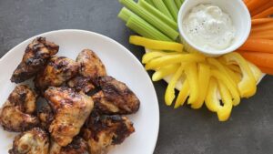 recept kuřecí křídla v horkovzdušné fritéze