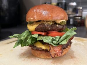 burger v HF recept