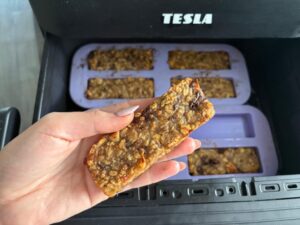 Recept na domácí müsli tyčinky v horkovzdušné fritéze