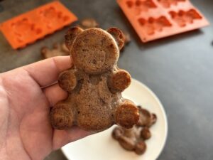 Recept na kakaové brumíky v horkovzdušné fritéze