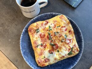 Omeleta horkovzdušná fritéza