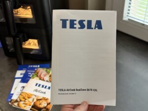uživatelský manuál k TESLA AirCook DualZone Q670 XXL - návod